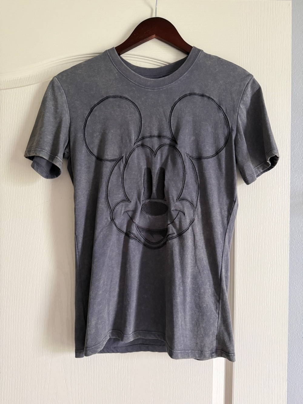 Mickey Mouse Embroidered Shirt